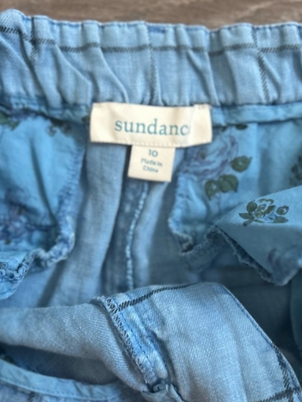 Sundance 100% Linen Pants Sz 10 - Picture 2 of 11